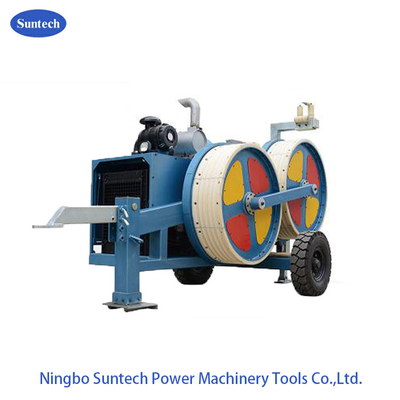 70kn Hydraulic Puller Tensioner For Overhead Line Construction Cable Stringing Equipment