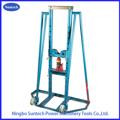 Conductor Drum Stand With Brake Device Prevents Toppling And Friction Braking