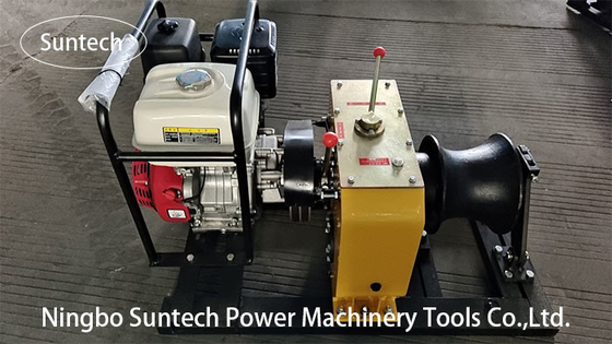 Effortless Powerful Cable Winch Puller For High Performance Electric Transmission