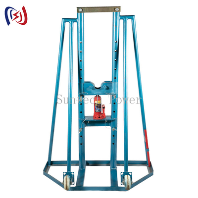 Conductor Drum Stand With Brake Device Prevents Toppling And Friction Braking