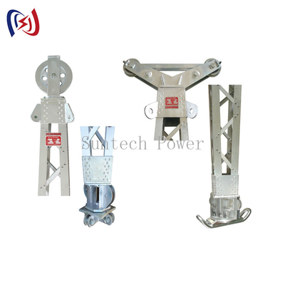 Inner Suspended Tubular Gin Pole LBN Tower Erection Tools