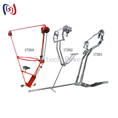Inspection Trolleys And Overhead Lines Bicycles For Single Conductor