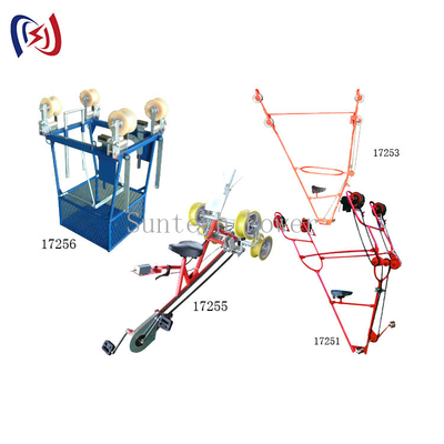 400mm 500mm Overhead Line Inspection Trolleys 1KN