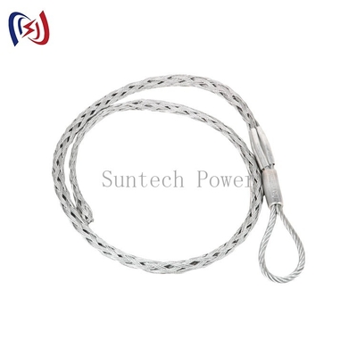 Gloss Cable Pulling Accessories Wire Rope Pulling Grip For Communication Lines