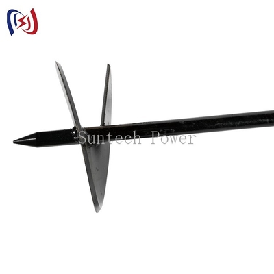 Construction Traction Line Lifting Floor Pole Screw Ground Anchor Earth Drill
