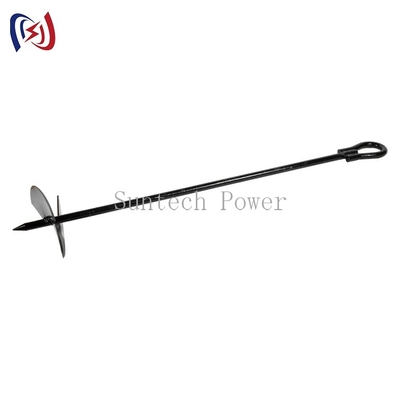 Construction Traction Line Lifting Floor Pole Screw Ground Anchor Earth Drill
