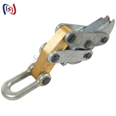 Anti Twist Wire Rope Gripper Transmission Line Stringing Tools Self Grip