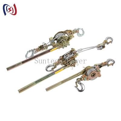 30KN Ratchet Cable Puller Ratchdt Withdrawing Wire Tighter