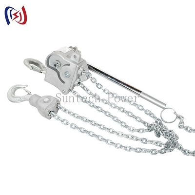 Aluminium Alloy Transmission Line Tool Manual Handle Series Lifting Electric Chain Hoist