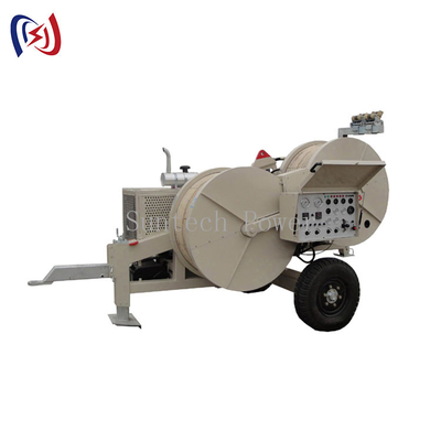 Hydraulic Cable Tensioner 70KN Overhead Transmission conductor stringing equipment