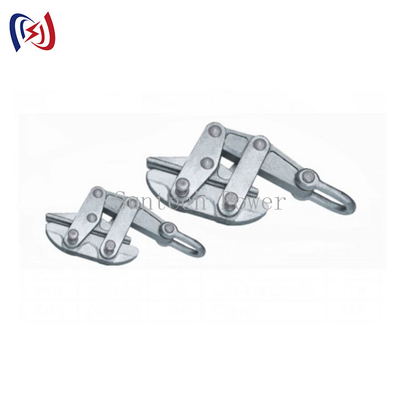 30KN SKDS Model Cable Pulling Clamp Earthwire Grip For Power Construction