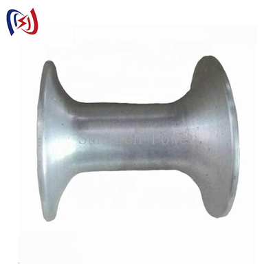 Conductor Stringing Block Aluminum Sheaves For Stringing Pulley With Neoprene Lined