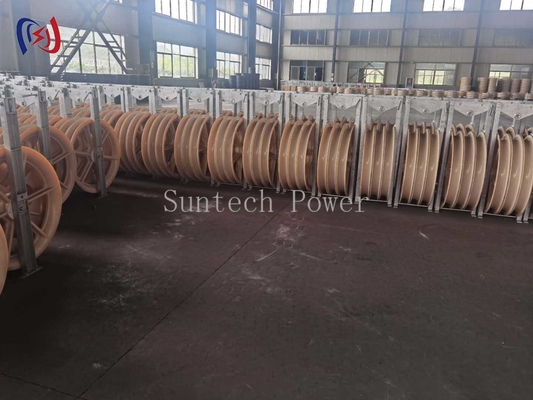 916 Series Stringing Block Customizable Overhead Transmission Line Tools For ACSR720 Conductor