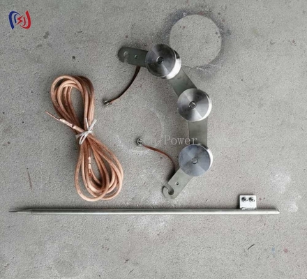Hook Ground Block Cable Pulling Pulley For Conductor / Steel Wire Rope