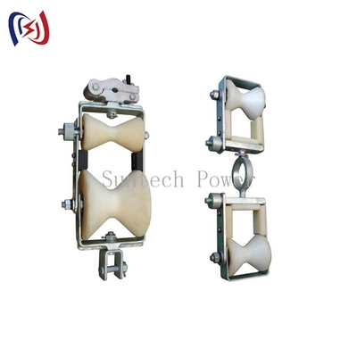 Double Sheave Block For Changing Line Suitable For Exchanging Overhead Grounding Wire With OPGW Operation