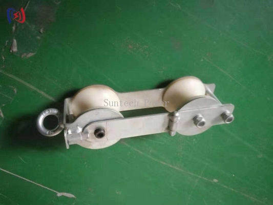 Double Sheave Block For Changing Line Suitable For Exchanging Overhead Grounding Wire With OPGW Operation