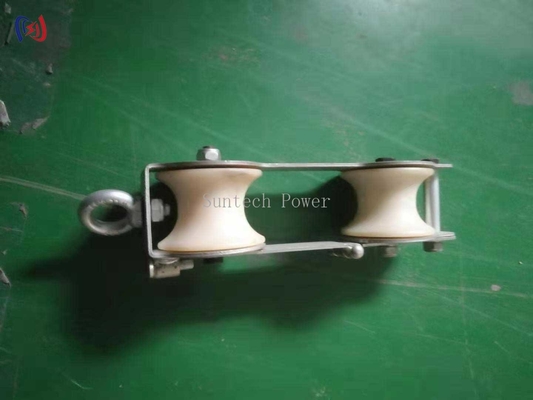 Double Sheave Block For Changing Line Suitable For Exchanging Overhead Grounding Wire With OPGW Operation