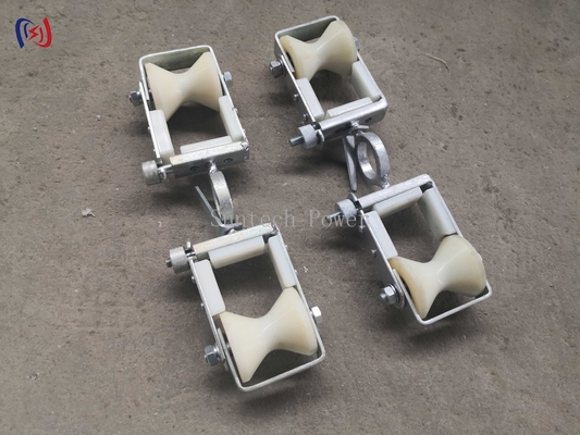 Double Sheave Block For Changing Line Suitable For Exchanging Overhead Grounding Wire With OPGW Operation