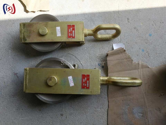 Ending Block Cable Pulley Wheel Silence Rotation Traction Wheel Single Block Pulley Rope