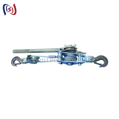 ​​Ratchet Cable Puller Tightener Steel Construction Non Slip Grip Adjustable Jaw For Wire Rope Strand​​