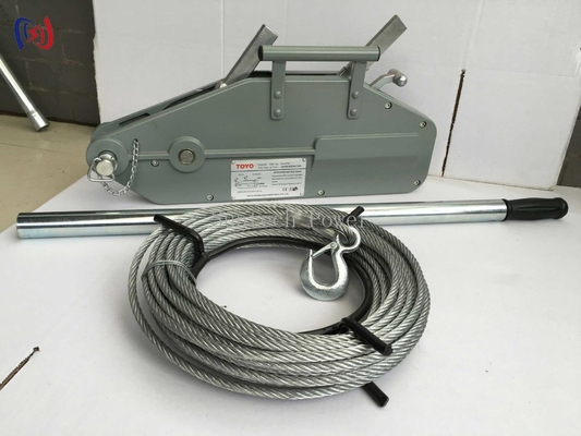 Heavy Duty Wire Rope Handle Hoist 5 Ton Capacity Manual Lever Operation For Construction Industrial Lifting​​