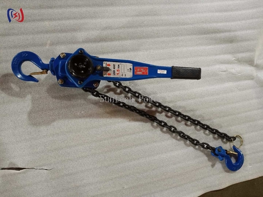 Manual Chain Handle Hoist with Safety Latch for Secure Load Control