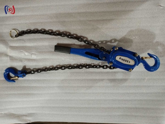 Manual Chain Handle Hoist with Safety Latch for Secure Load Control