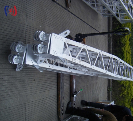 Engineered A Shape Lattice Gin Pole For Heavy Load Lifting
