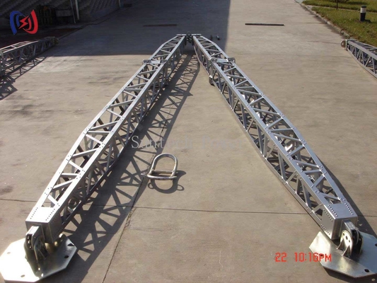Engineered A Shape Lattice Gin Pole For Heavy Load Lifting