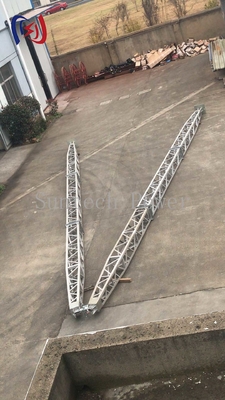 Engineered A Shape Lattice Gin Pole For Heavy Load Lifting