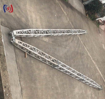 Engineered A Shape Lattice Gin Pole For Heavy Load Lifting