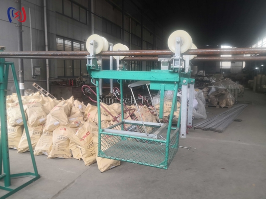 Inspection Trolleys And Overhead Lines Bicycles For Live-Line Work On Twin Conductors