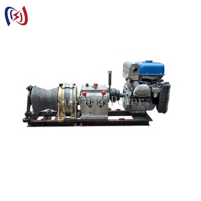 Compact Lightweight ​​Portable Shaft Drive Winch For Emergency Recovery Operations