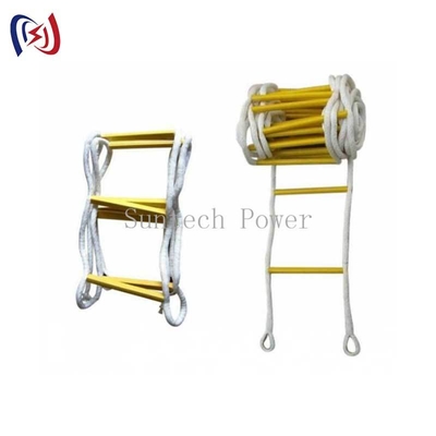 Professional Insulated Rope Ladder For Live Line Work High Voltage Maintenance​