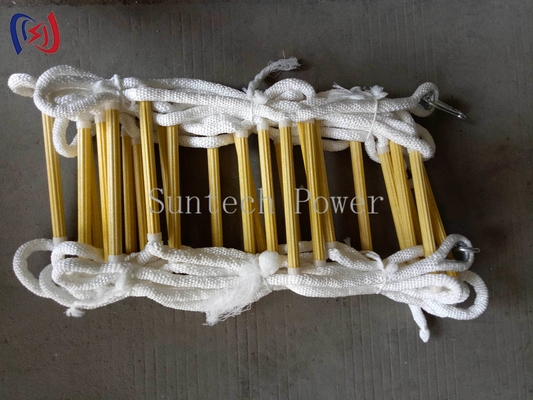 Professional Insulated Rope Ladder For Live Line Work High Voltage Maintenance​