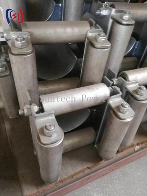 Heavy-Duty Framed Cable Roller For Underground Power Line Installation​