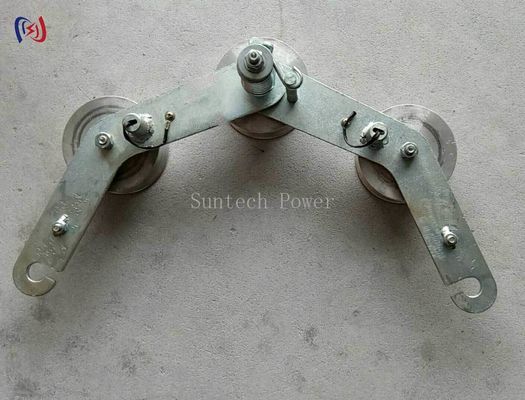 High-Current Hook Grounding Block For Substation Maintenance