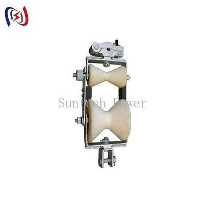 Multi-Groove Double Sheave Block For Parallel Cable Installation