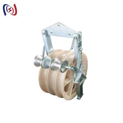 Grounding Roller Stringing Block High Efficiency Conductor Stringing System For Power Grids​