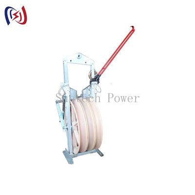Helicopter Stringing Block High Efficiency Conductor Stringing Tool For Remote Area Grid Work