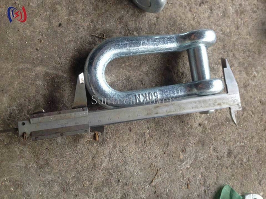 High Strength Shackle Heavy Duty Lifting Connector For Power Line Construction​