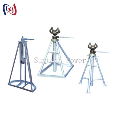 Simple Reel Stand High Efficiency Cable Spool Support For Grid Projects​