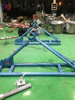 DetachableTypeCableReelStandHeavyDutyConstructionForIndustrialPowerProjects