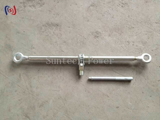 Heavy Duty Dual Hook Steel Turnbuckle For Power Line Tensioning And Support