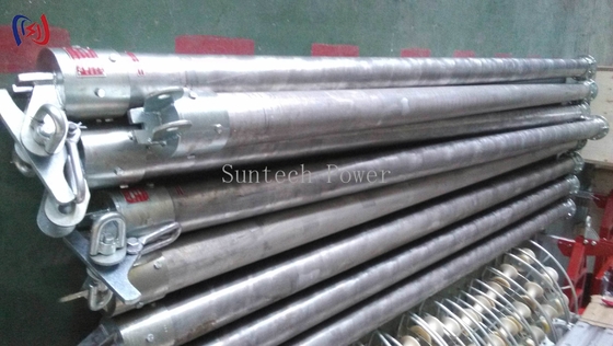 Professional Grade Tubular Gin Pole For Power Line Installation Projects