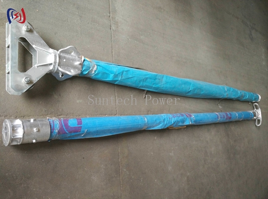 Professional Grade Tubular Gin Pole For Power Line Installation Projects
