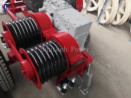Double Drum Winch Professional Tool For Simultaneous Cable And Rope Handling