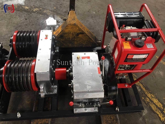 Double Drum Winch Professional Tool For Simultaneous Cable And Rope Handling