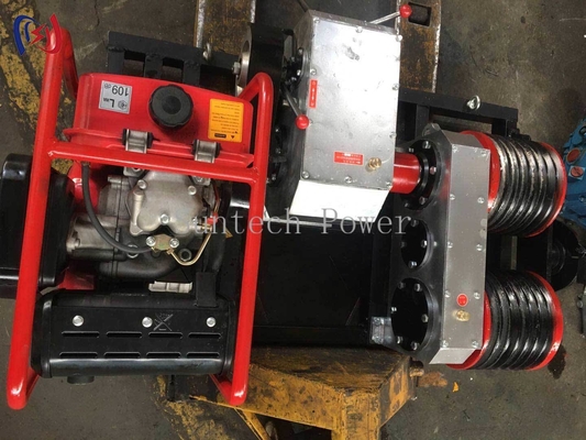 Double Drum Winch Professional Tool For Simultaneous Cable And Rope Handling