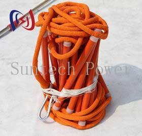 Insulated Rope Ladder for Live Electrical Work 100kV Dielectric